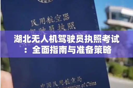 湖北无人机驾驶员执照考试：全面指南与准备策略