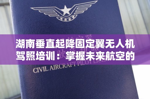 湖南垂直起降固定翼无人机驾照培训：掌握未来航空的必经之路