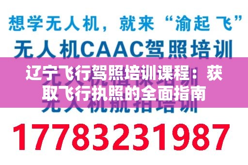 辽宁飞行驾照培训课程：获取飞行执照的全面指南