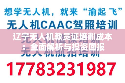 辽宁无人机教员证培训成本：全面解析与投资回报