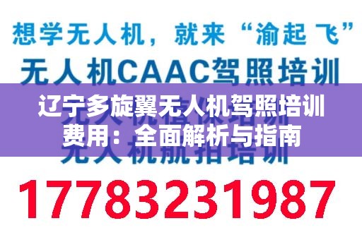 辽宁多旋翼无人机驾照培训费用：全面解析与指南