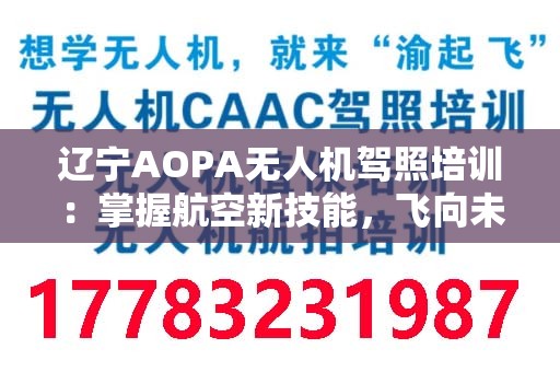 辽宁AOPA无人机驾照培训：掌握航空新技能，飞向未来