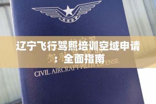 辽宁飞行驾照培训空域申请：全面指南