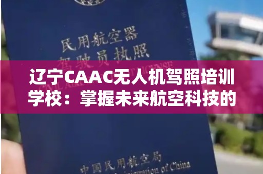 辽宁CAAC无人机驾照培训学校：掌握未来航空科技的第一步