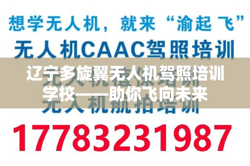 辽宁多旋翼无人机驾照培训学校——助你飞向未来