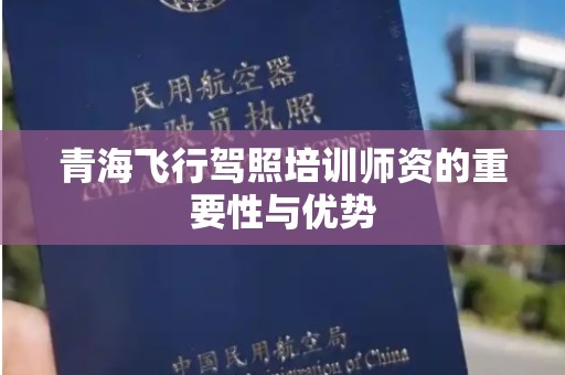 青海飞行驾照培训师资的重要性与优势