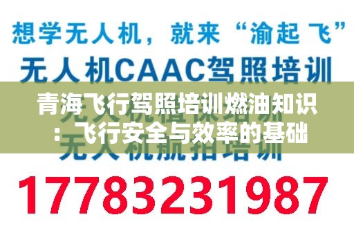 青海飞行驾照培训燃油知识：飞行安全与效率的基础