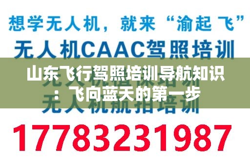 山东飞行驾照培训导航知识：飞向蓝天的第一步