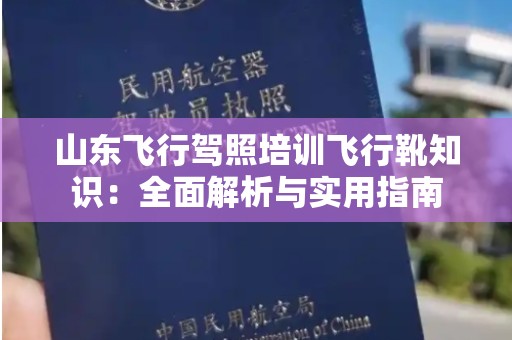 山东飞行驾照培训飞行靴知识：全面解析与实用指南