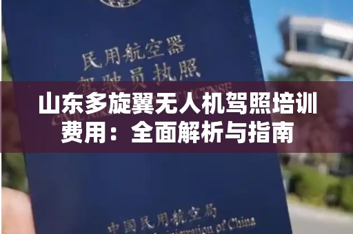山东多旋翼无人机驾照培训费用：全面解析与指南