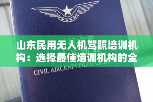 山东民用无人机驾照培训机构：选择最佳培训机构的全面指南