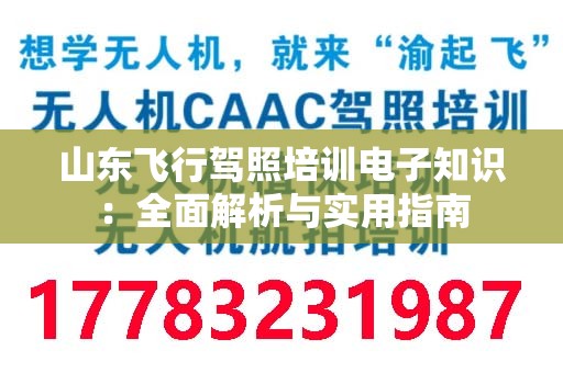 山东飞行驾照培训电子知识：全面解析与实用指南
