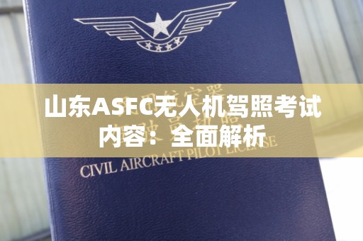 山东ASFC无人机驾照考试内容：全面解析