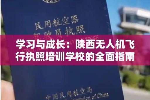 学习与成长：陕西无人机飞行执照培训学校的全面指南