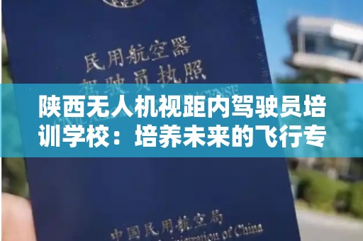 陕西无人机视距内驾驶员培训学校：培养未来的飞行专家